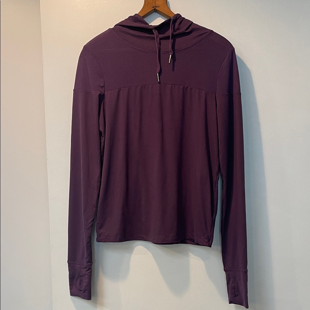 GAIAM Women's Deep Purple Long Sleeve Top